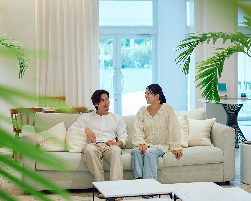 冬季的普利西亞渡假村